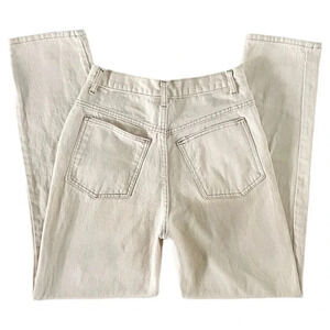 Vintage 90’s Enchanté Cream High Waisted Jeans